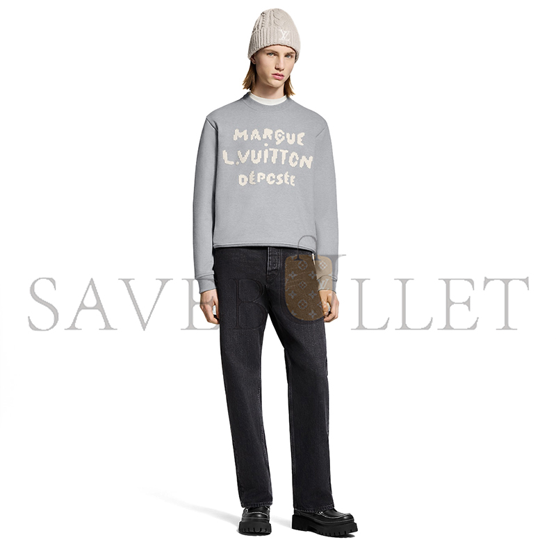 l0vis Vvtt0n embroidered signature sweatshirt 1aikco